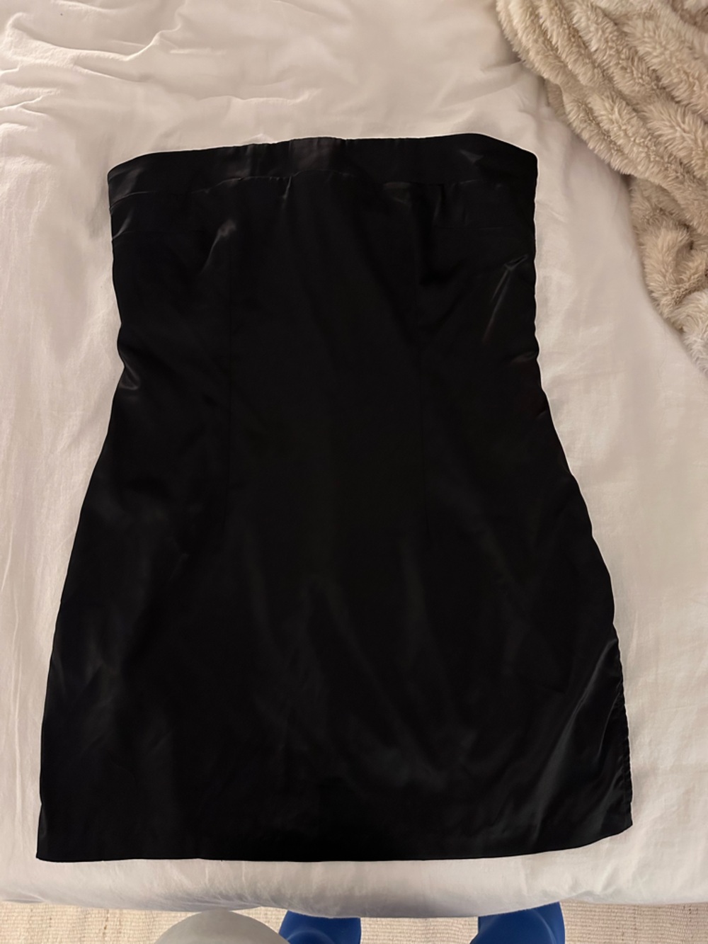 Black Strapless Mini Dress – Superdown (Size S)